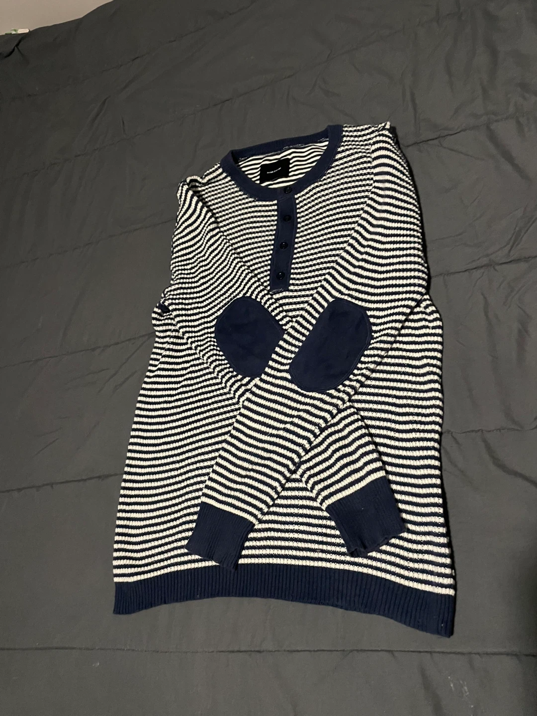 Samsøe & Samsøe Striped Henley Sweater - photo 2