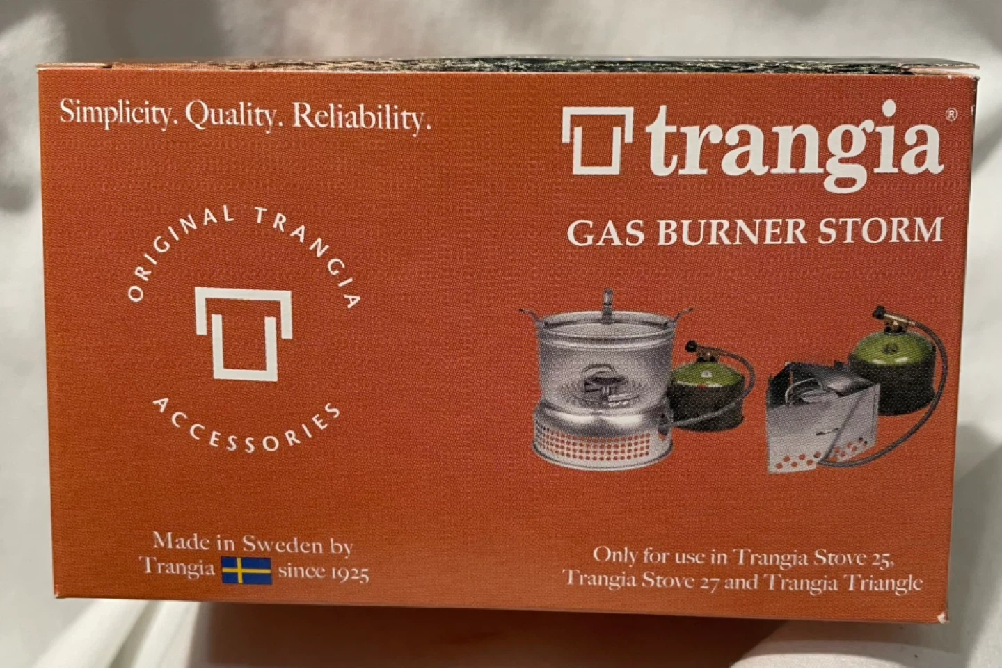 Trangia Gas Burner Storm, New - photo 3