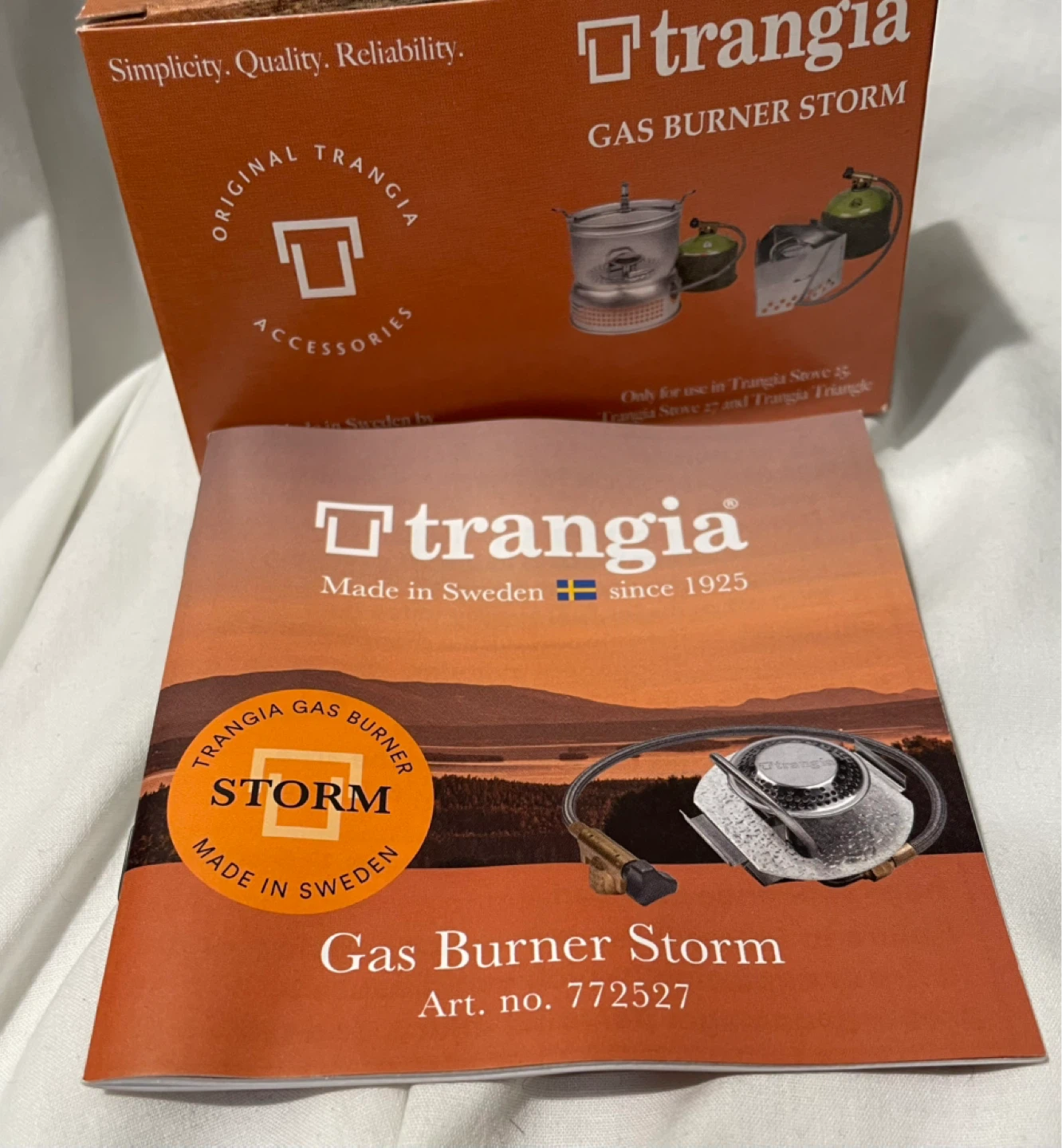 Trangia Gas Burner Storm, New - photo 4