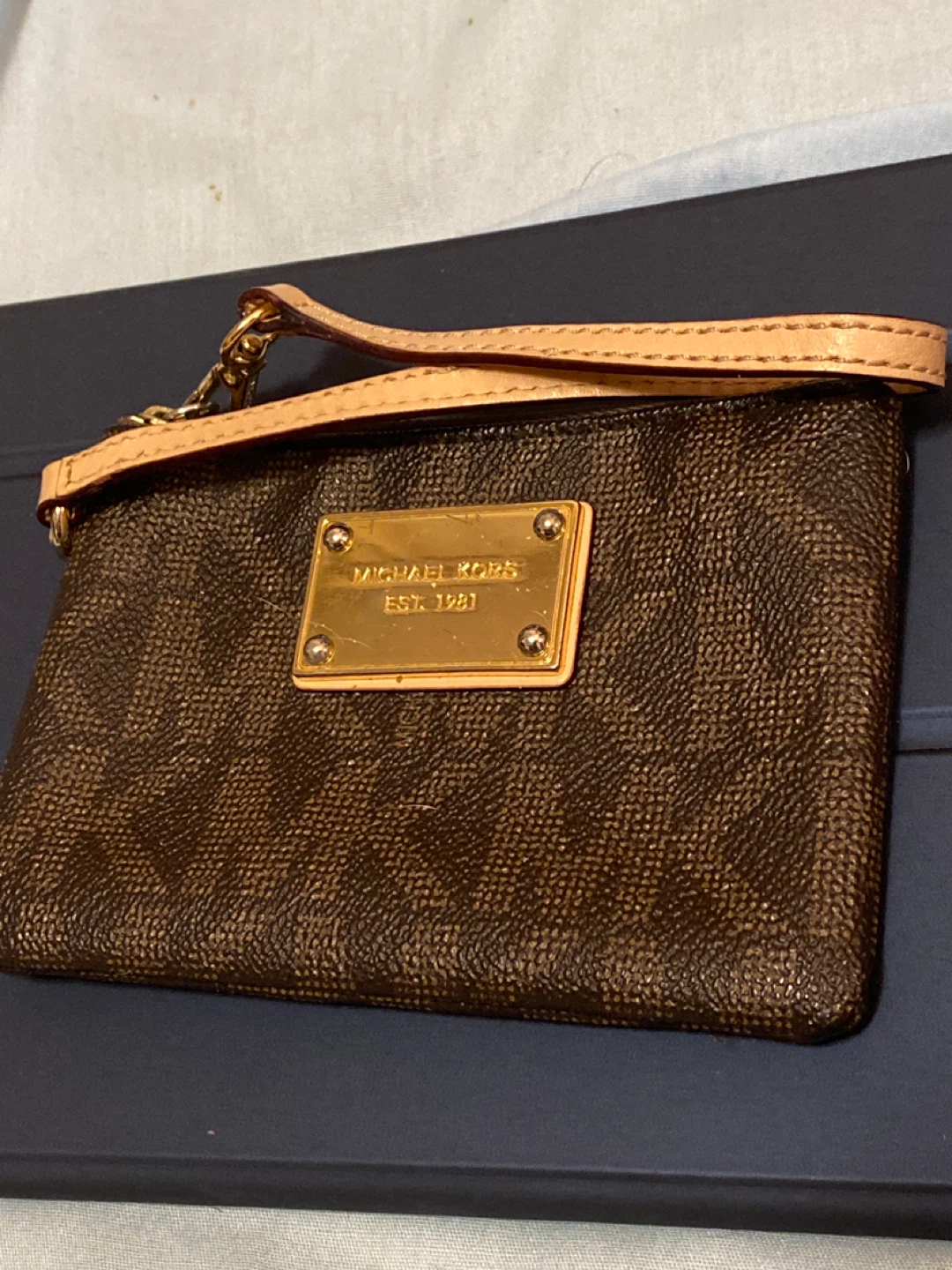 Michael Kors Monogram Wristlet Pouch - photo 2