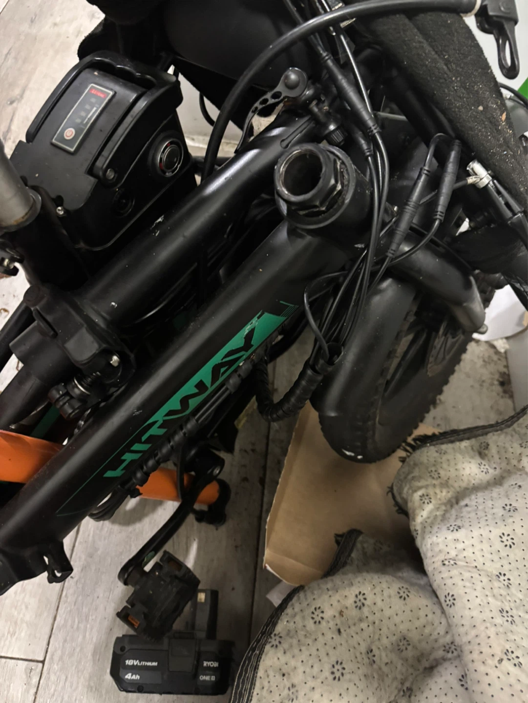 Black Electric Bike - Fat Tire - photo 3