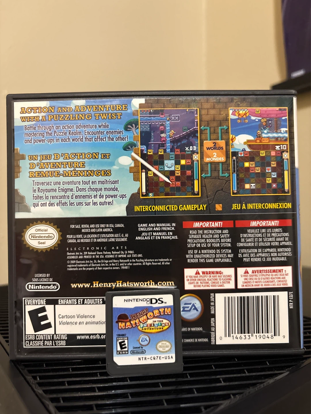 Henry Hatsworth in the Puzzling Adventure Nintendo DS - photo 3