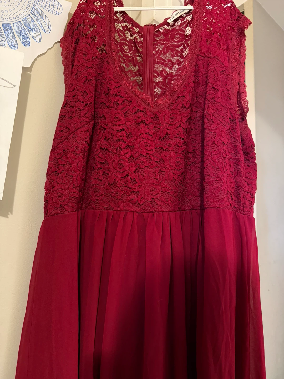 Red Lace Dress