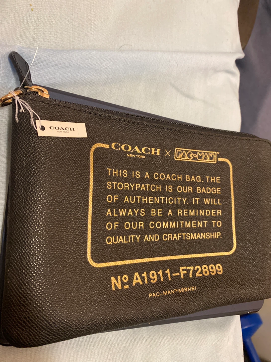 Coach X Pac-Man Pouch