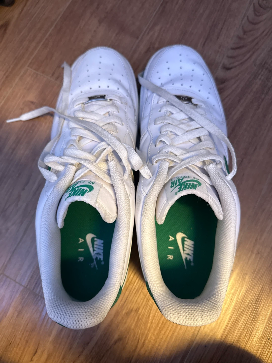 Nike Air Force 1 Low (White/Pine Green) - Size US 12 - photo 2