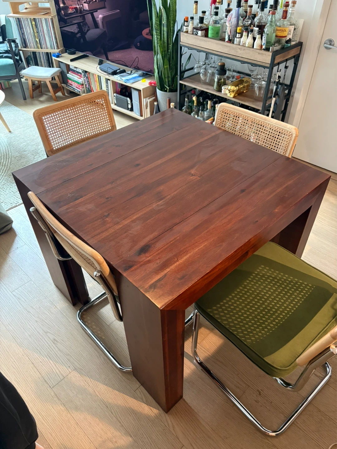 Transformer Expandable Dining Table Set