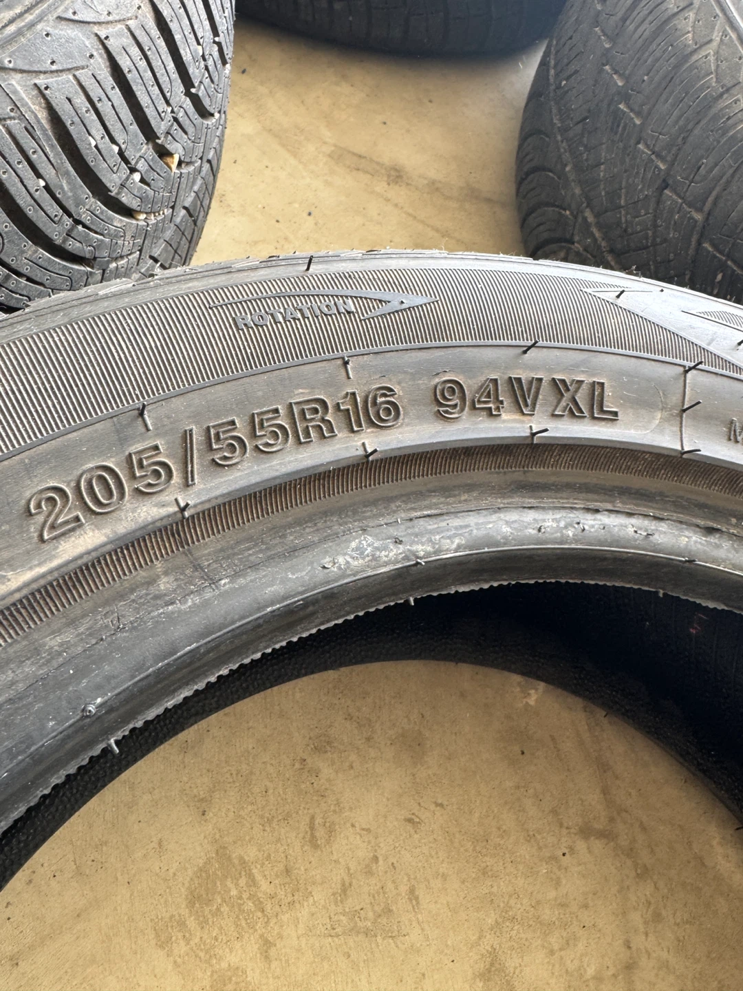 205/55r16 zmax x-spider a/s (dot 3525) set of 4 all season tires - photo 5