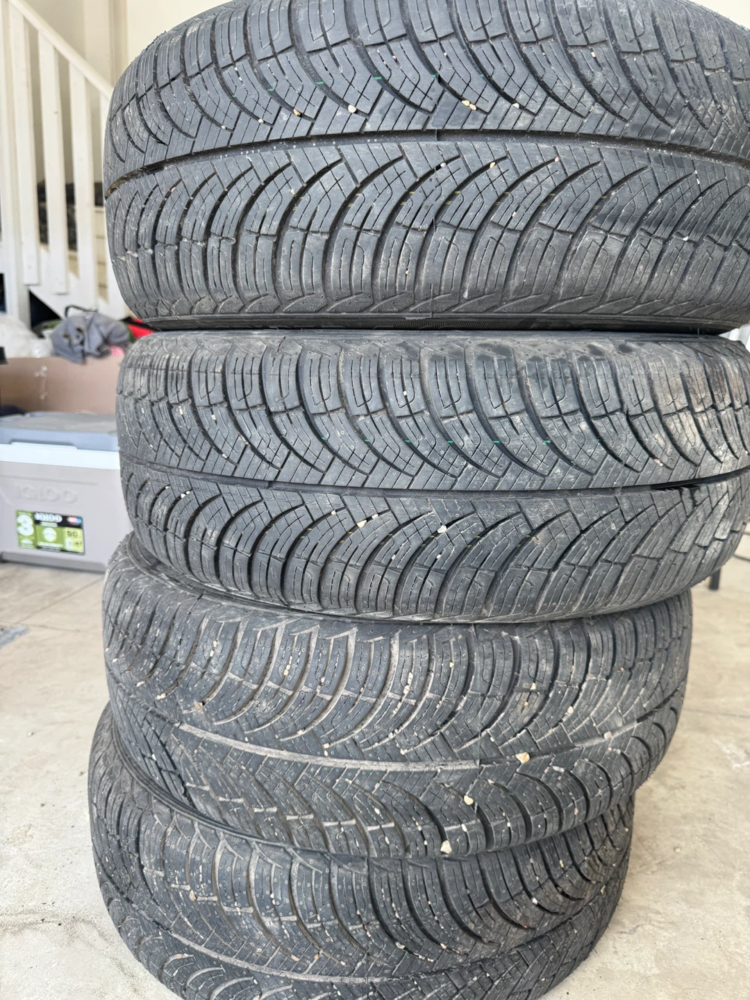 205/55r16 zmax x-spider a/s (dot 3525) set of 4 all season tires