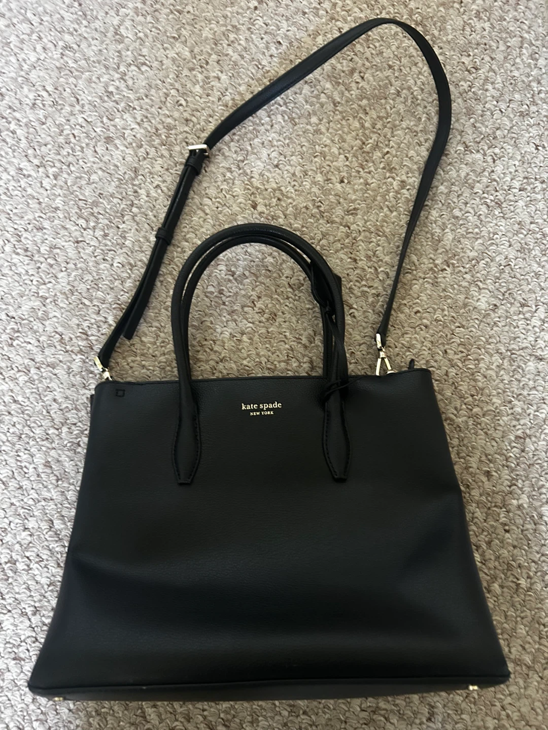 Kate Spade Black Leather Purse