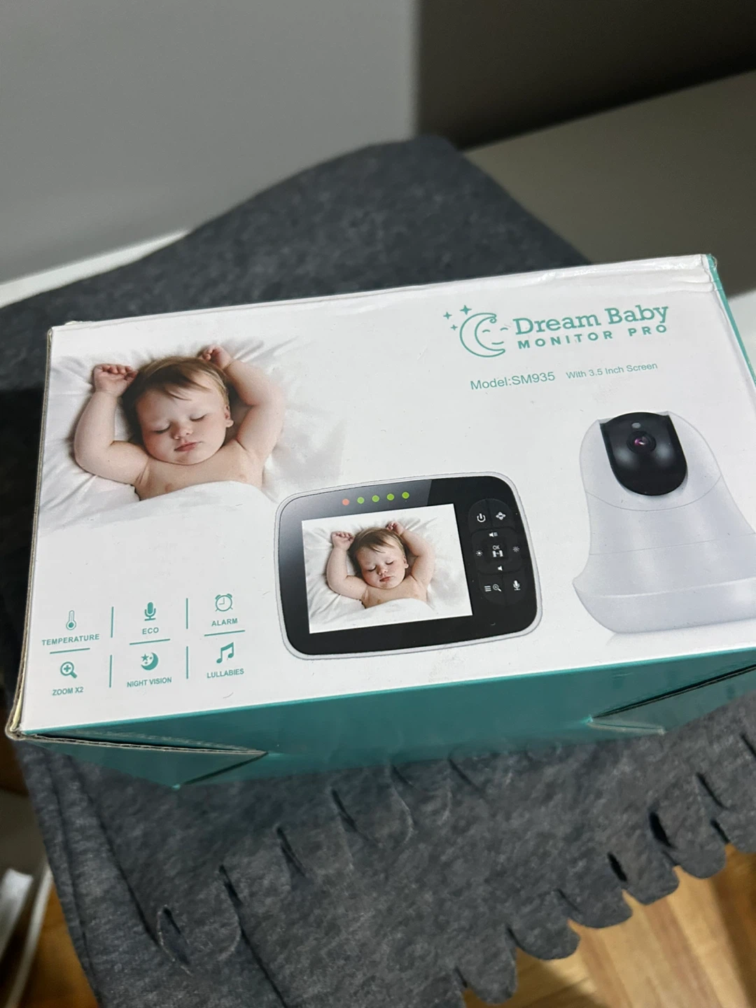 Dream Baby Monitor Pro SM935 with 3.5 inch Screen