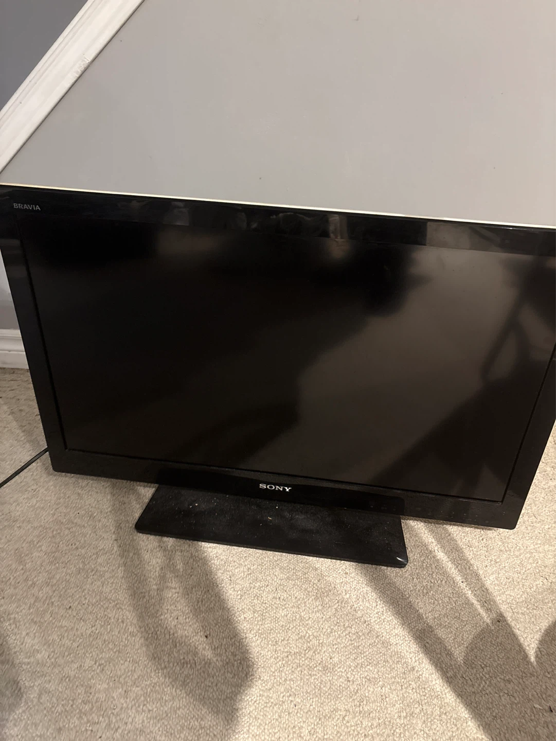 Sony Bravia Flat Screen TV for parts and repair
