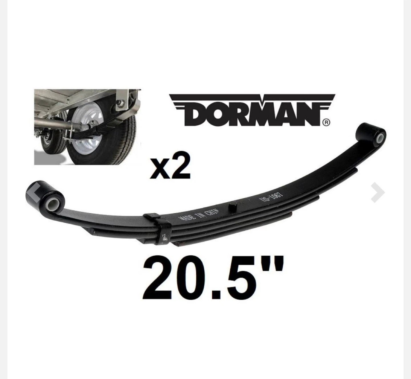 Dorman Utility Trailer Leaf Spring 929-1002