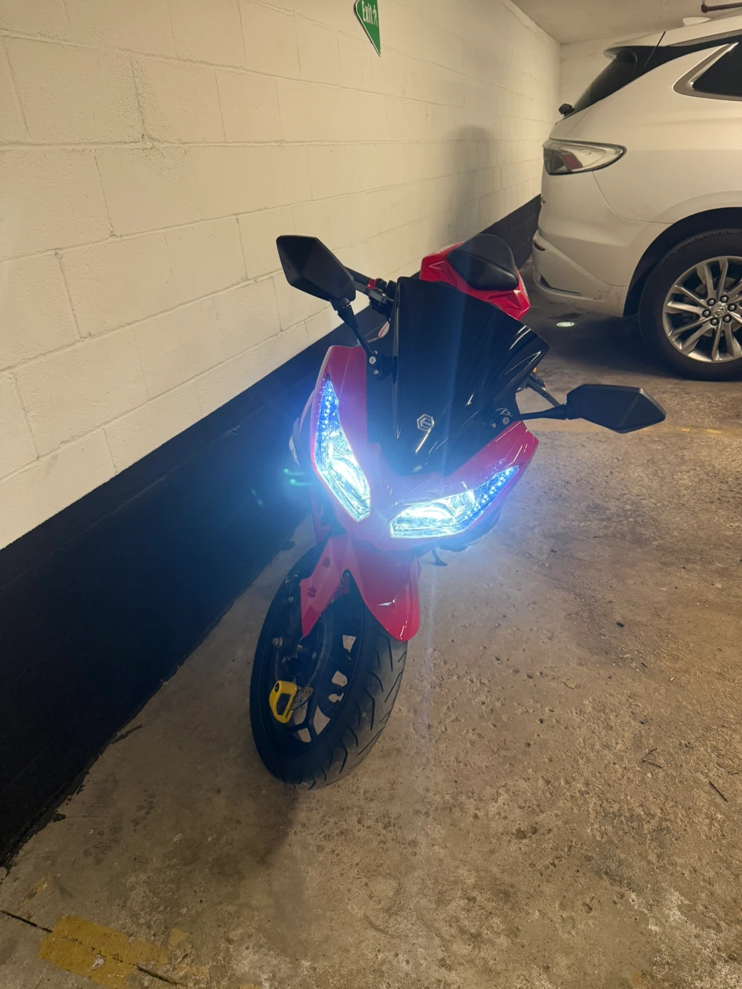 Red Cobra E-Bike Motorcycle 2024 lithium batteries - photo 5