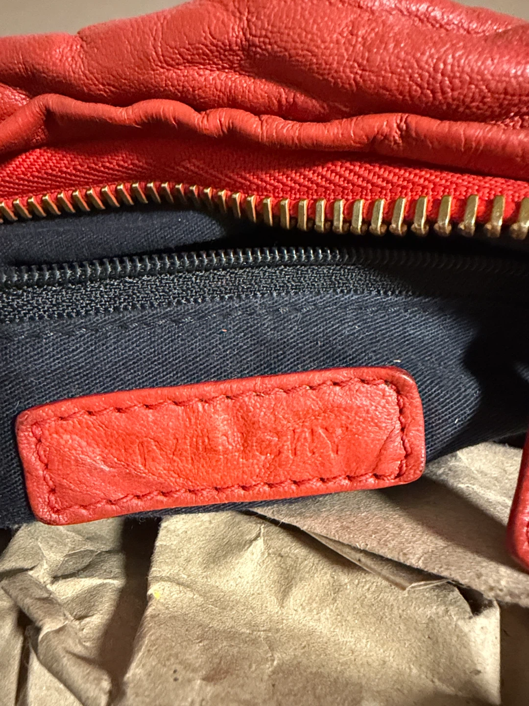 Givenchy Red Leather Antigona Bag - photo 3