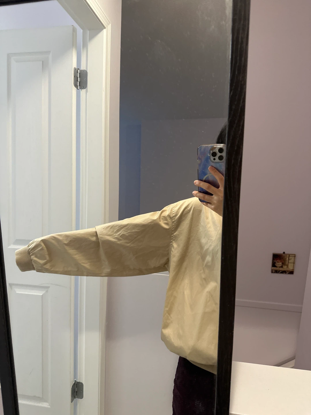 Renoma Beige Bomber Jacket - photo 3