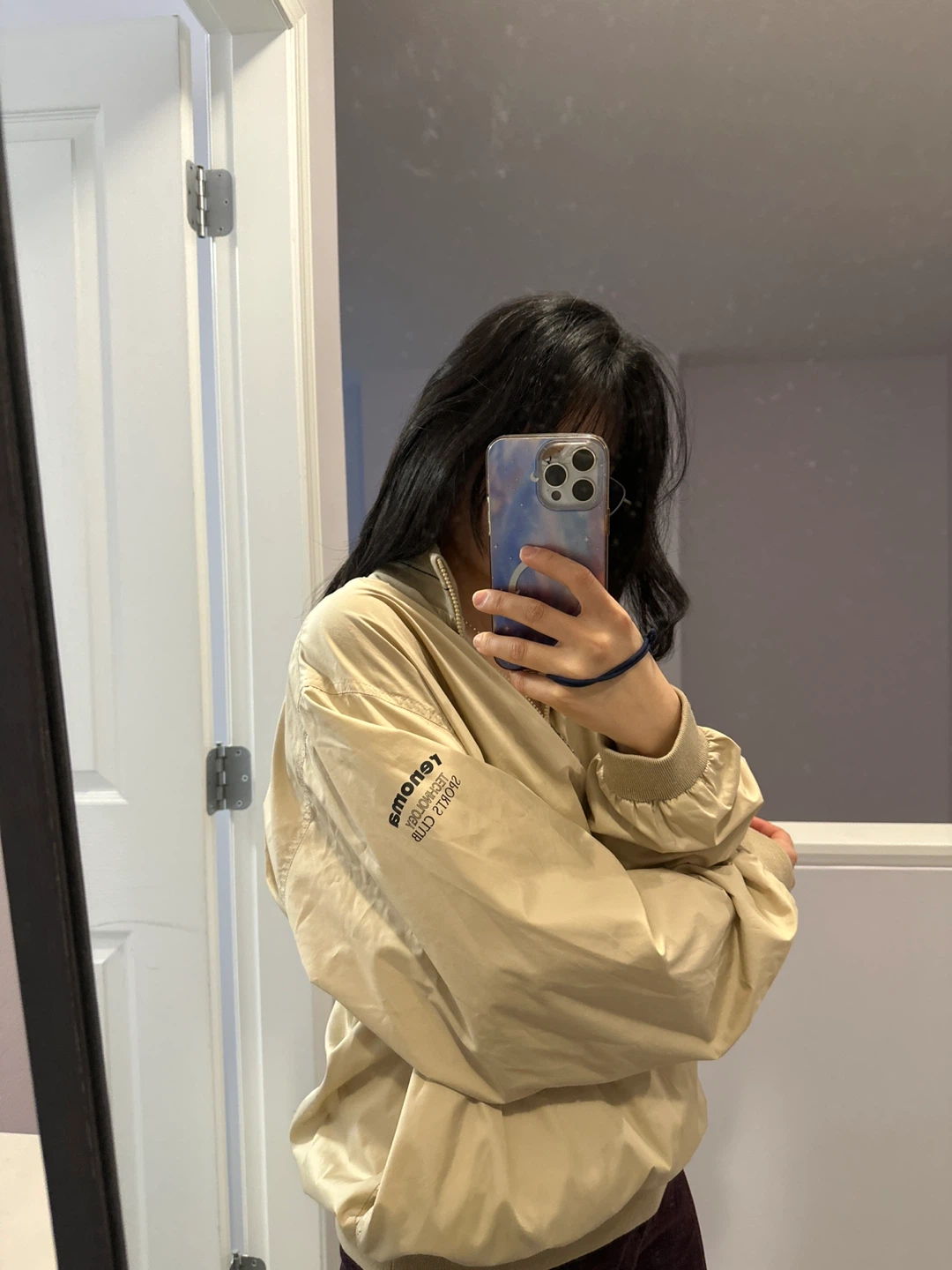 Renoma Beige Bomber Jacket - photo 2