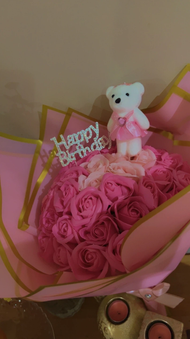 Floral Teddy Bear Bouquet💐 - photo 4