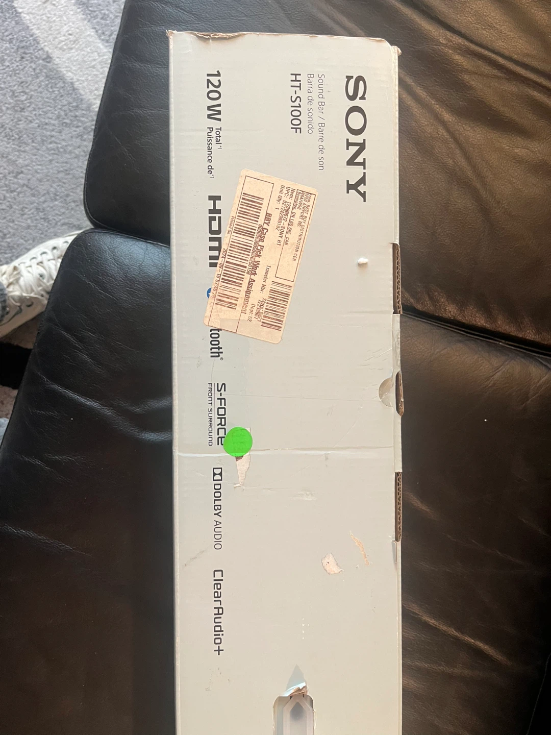 Sony HT-S100F Sound Bar new in box - photo 3