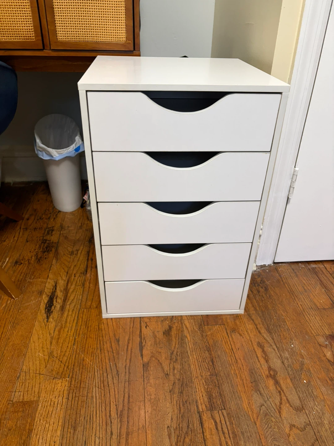White Drawers