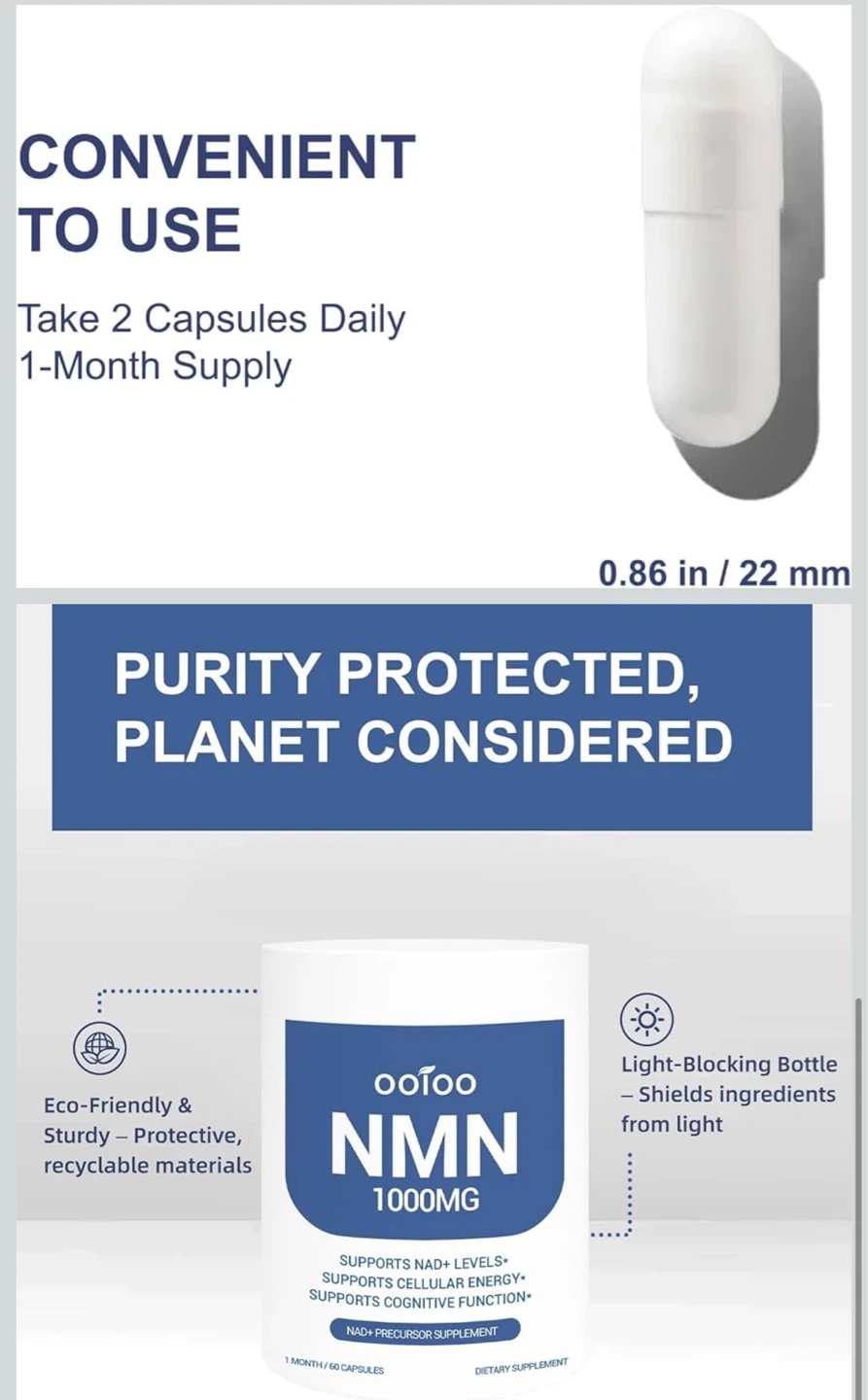 OOIOO NMN 1000mg Dietary Supplement - photo 4