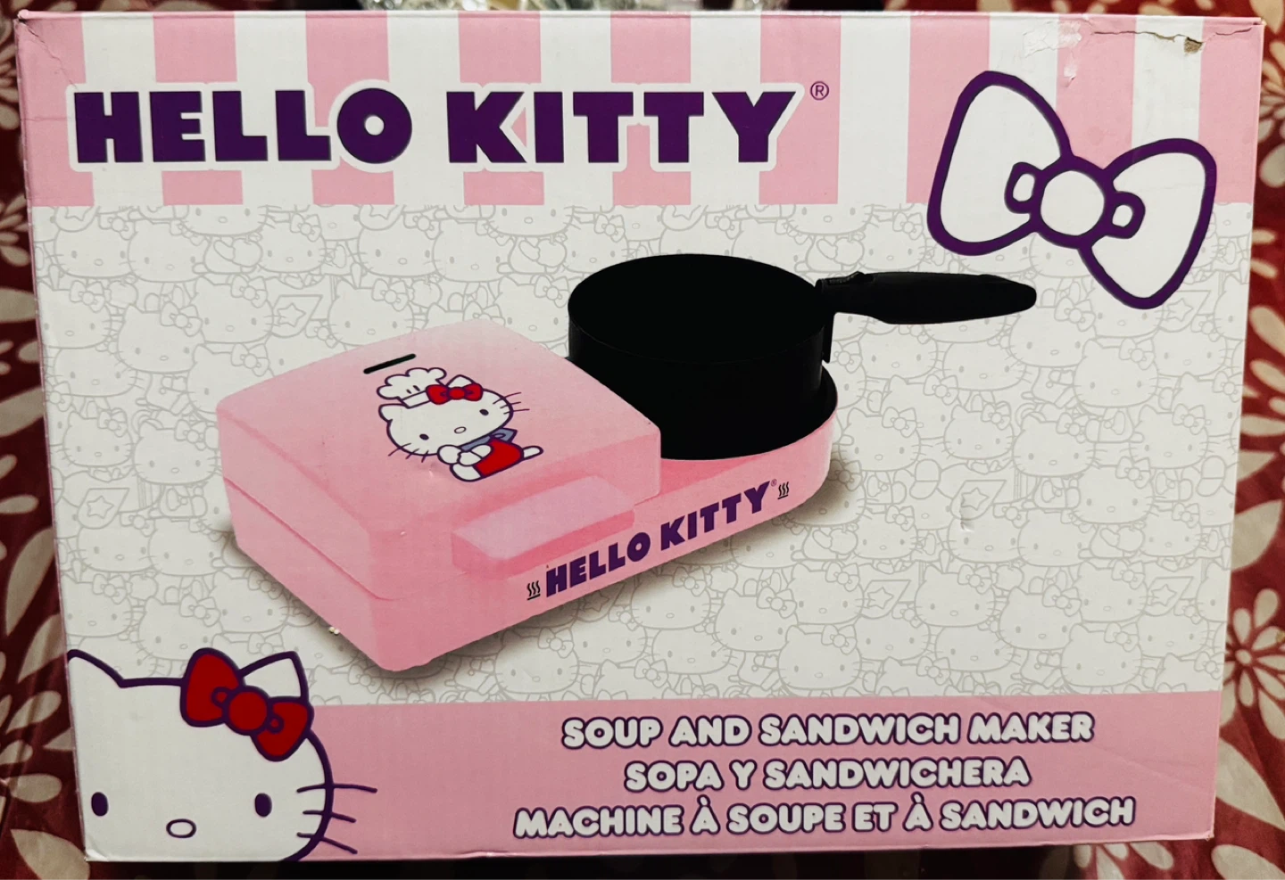 Hello Kitty Soup and Sandwich Maker