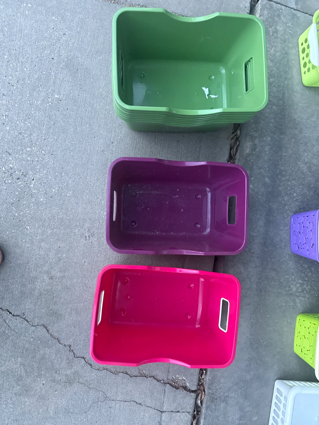 Plastic Storage Bins - photo 3