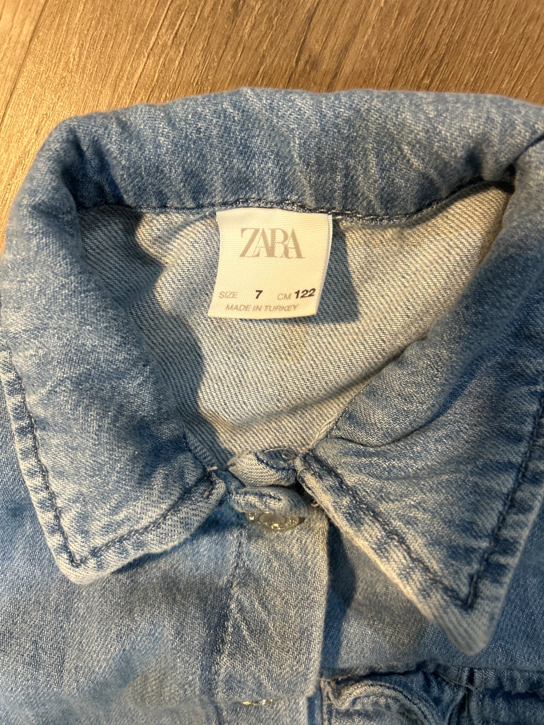 Zara Kids Denim Dress Size 7 - photo 3