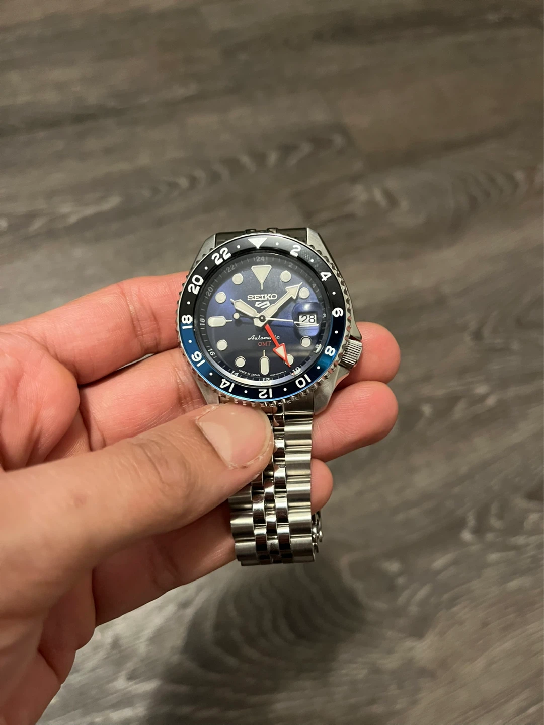 Seiko 5 GMT Automatic Watch
