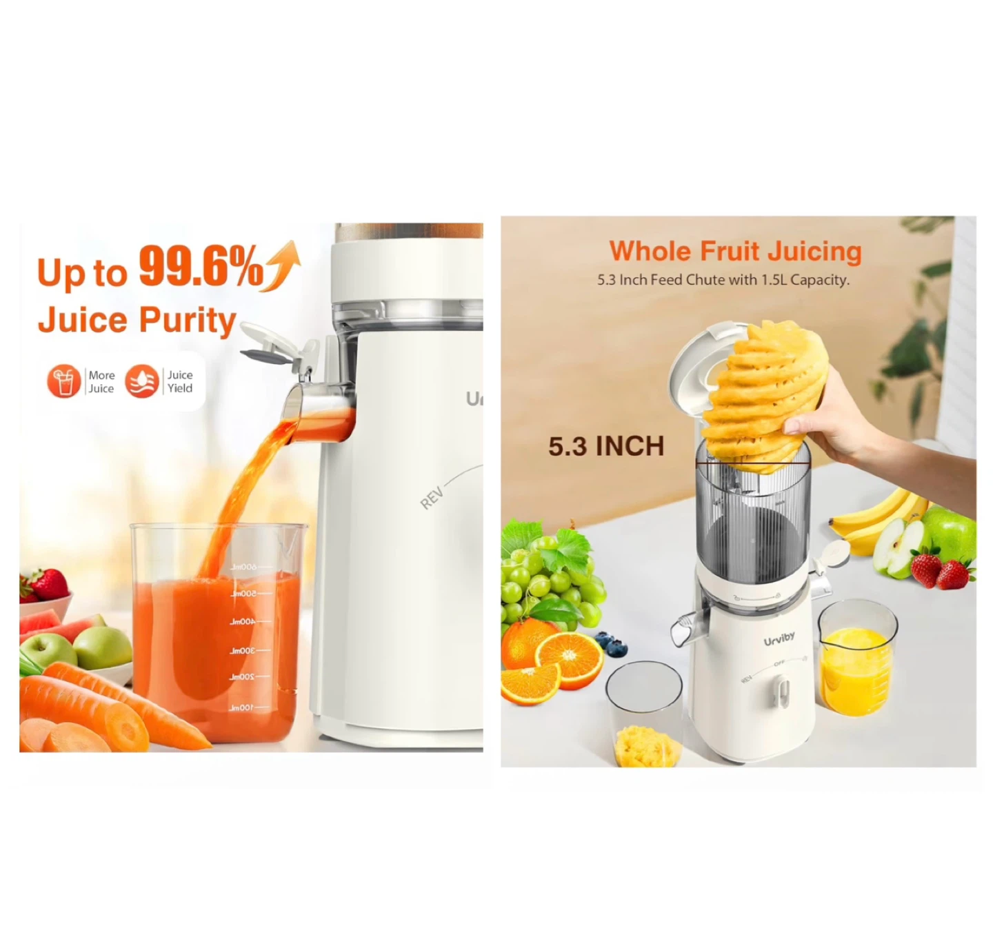 Brand new Juicer Machines, 2-in-1 Cold Press Juicer - photo 3