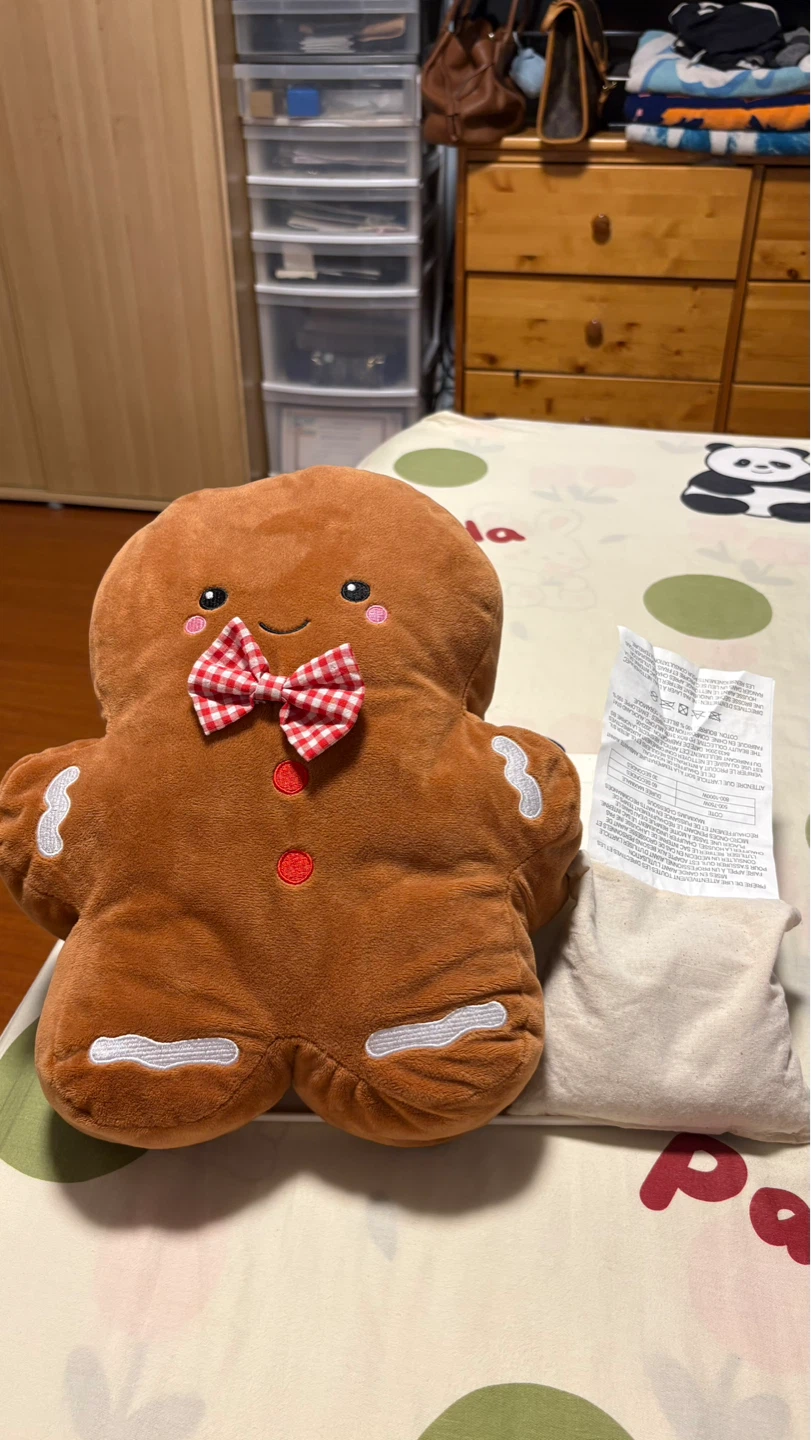 Gingerbread Man Plush Heat Pack - photo 2