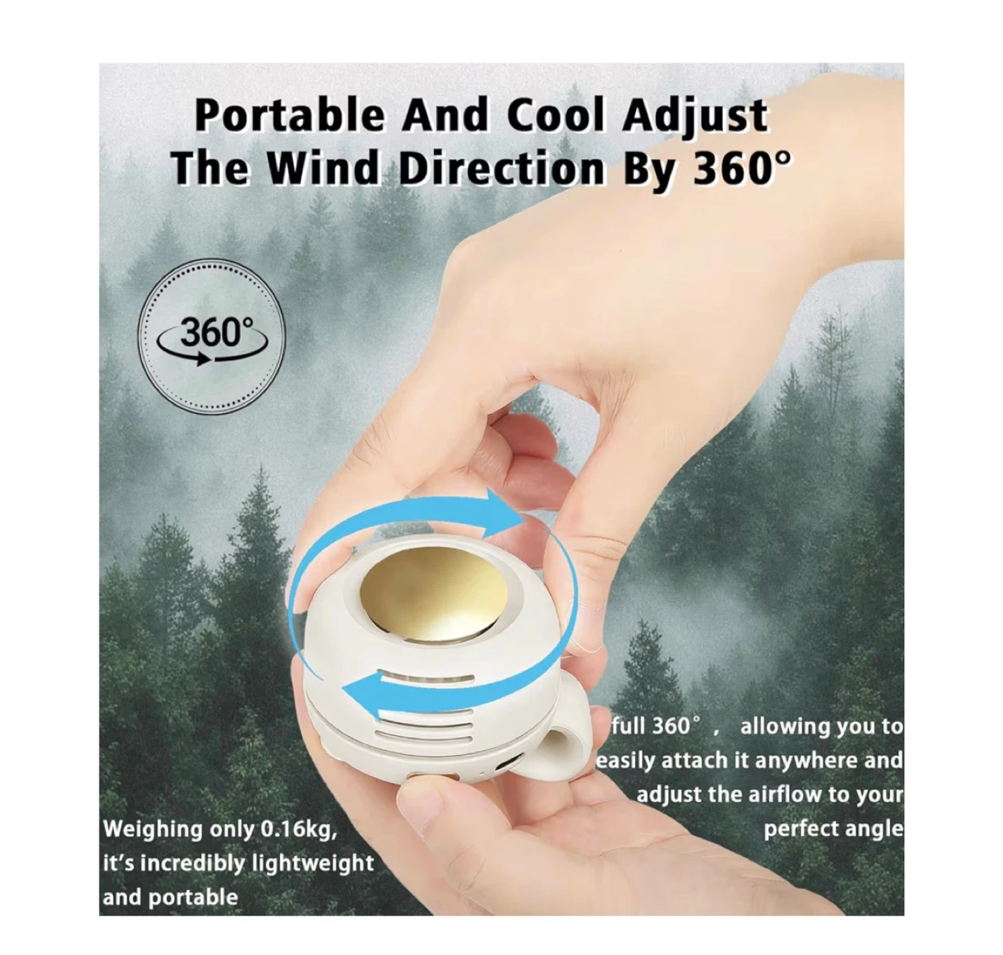 Brand new Portable Clip-On Fan - photo 5