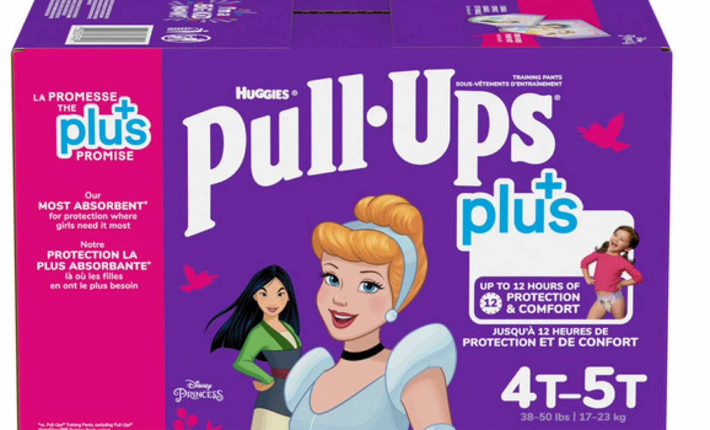 New Sealed Huggies Pull-Ups Plus Training Pants (4T-5T) - photo 2