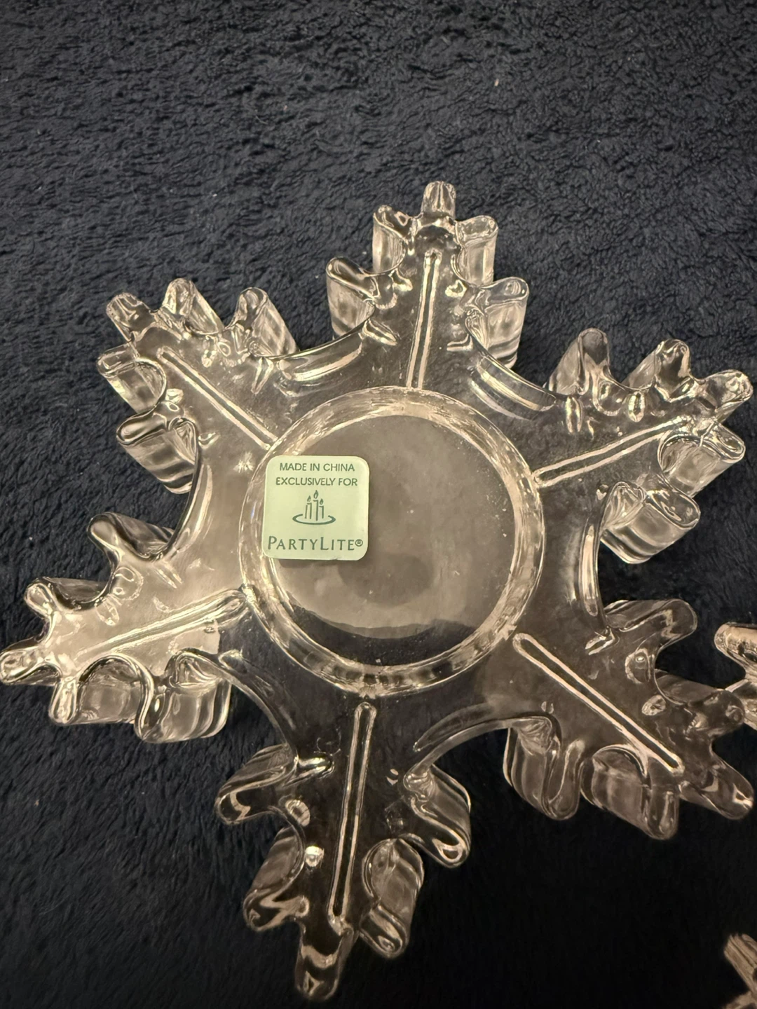 PartyLite Snowflake Candle Holders - photo 2