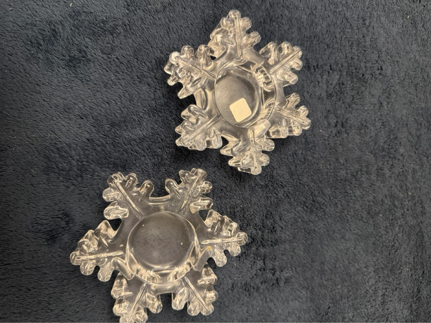 PartyLite Snowflake Candle Holders