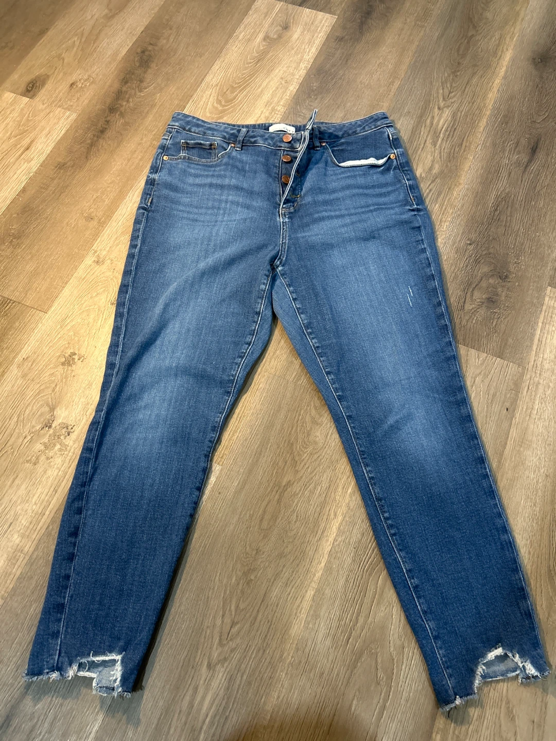 LOFT Curvy High Skinny Jeans Size 31
