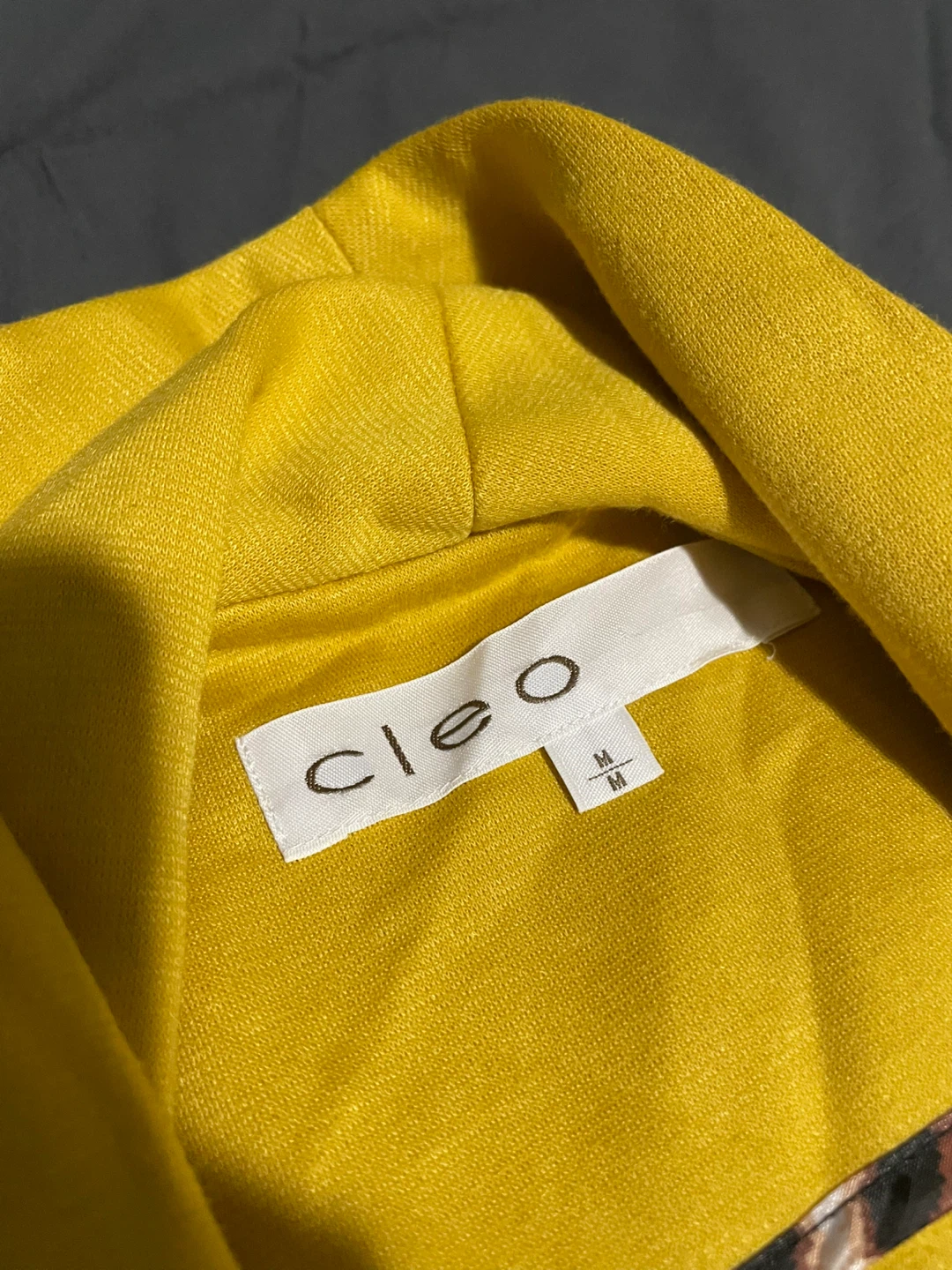 Cleo Women's Yellow Blazer - Size M