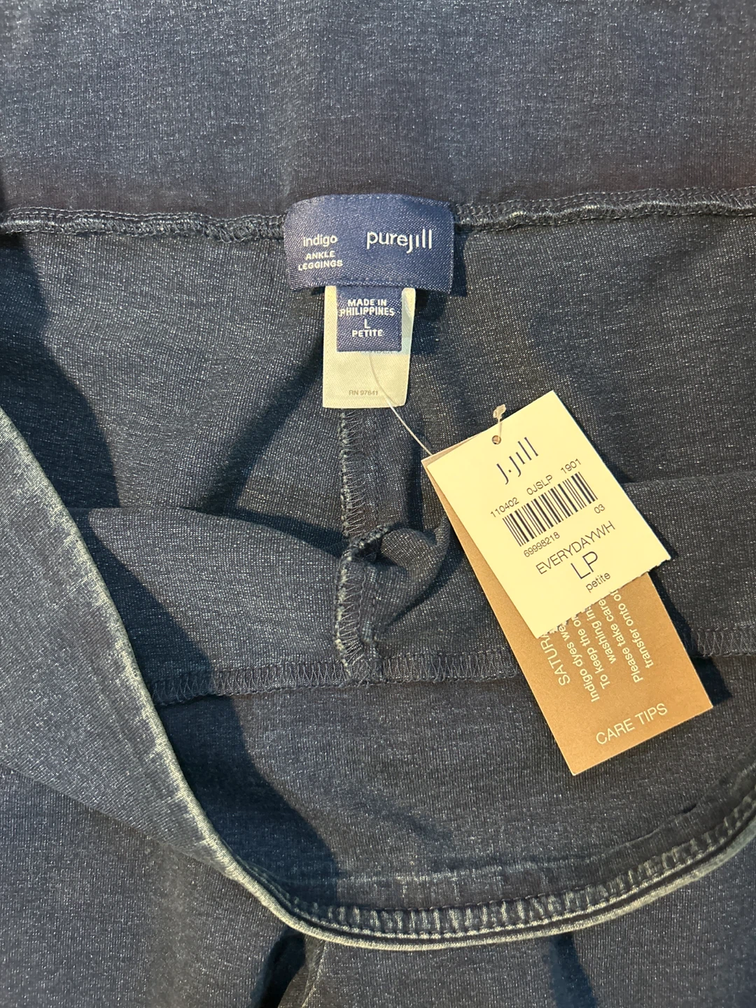 Pure Jill Indigo Denim Leggings Petite - photo 3