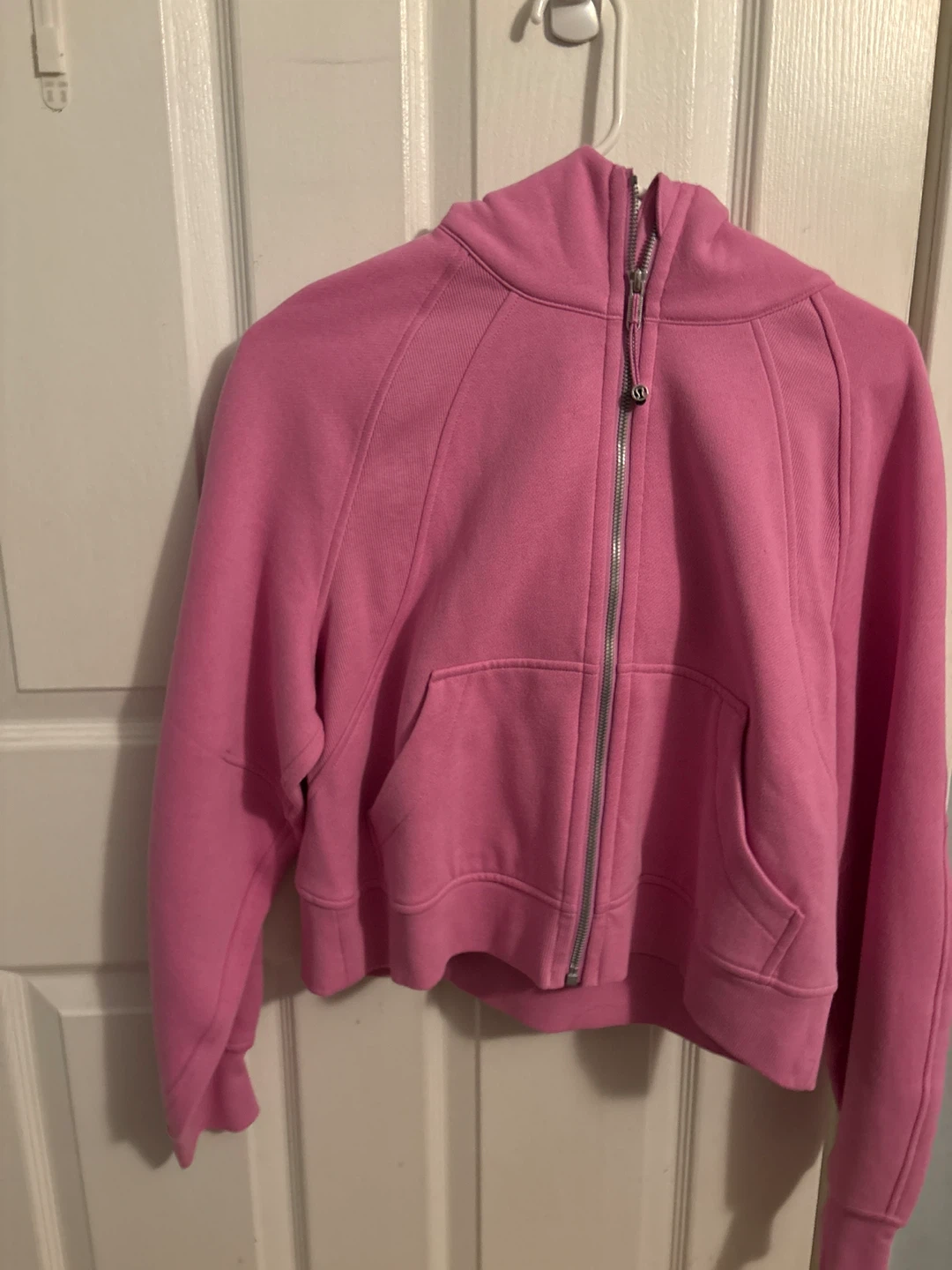 Lululemon scuba size Xs/s full zip hoodie dahlia mauve tags on