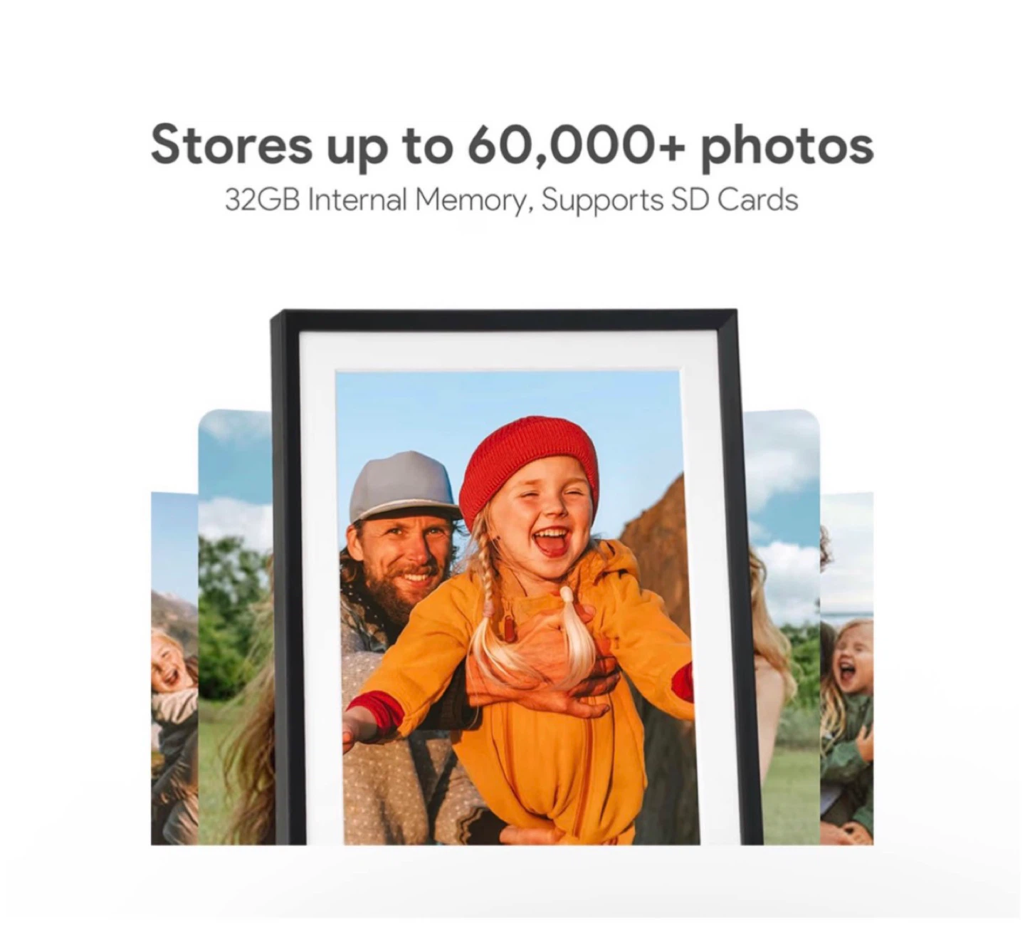 Brand new 10.1'' Digital Picture Frame with 32GB Storage - photo 5