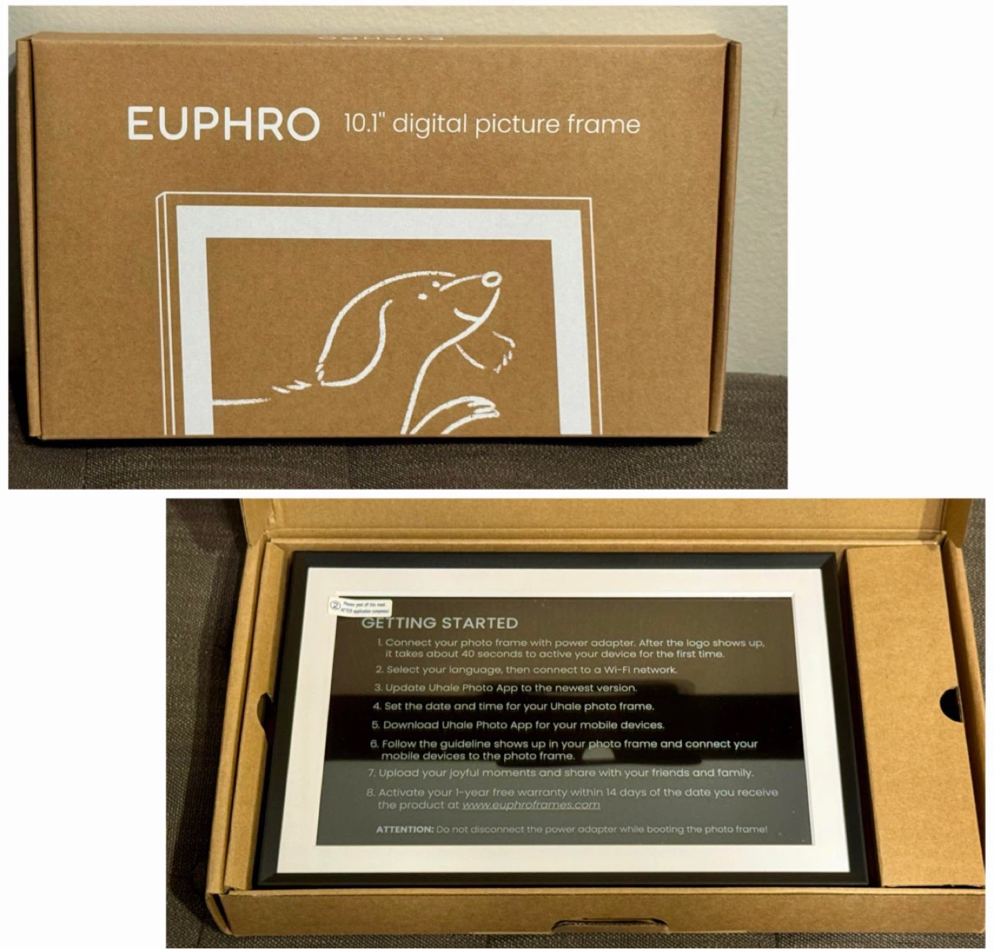 Brand new 10.1'' Digital Picture Frame with 32GB Storage - photo 2