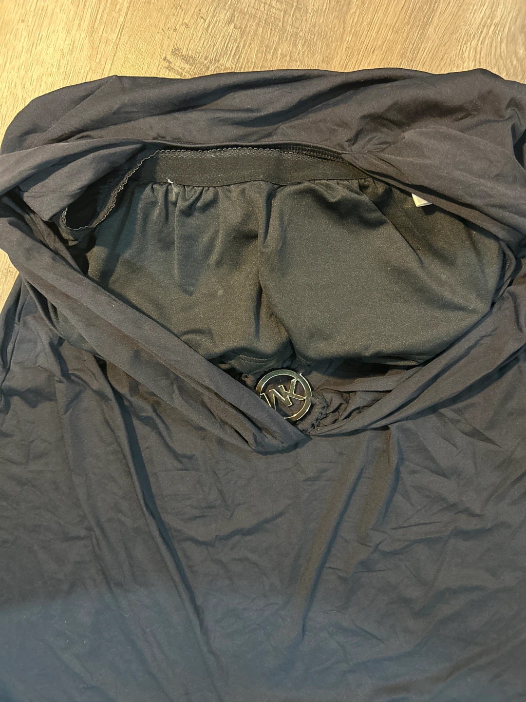 Michael Kors Black bathing suit cover MK Medallion - photo 3