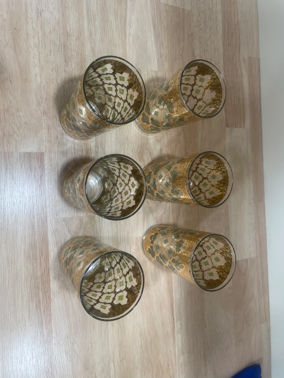 Set of 6 Decorative Tumbler Glasses - photo 2