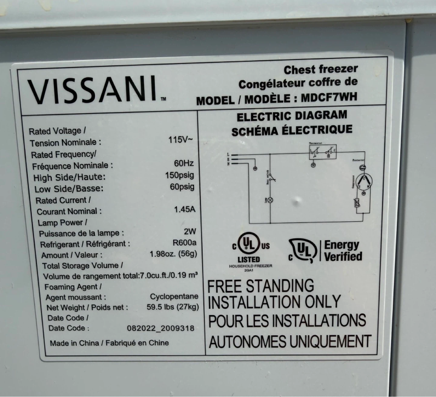 Chest Freezer - photo 4