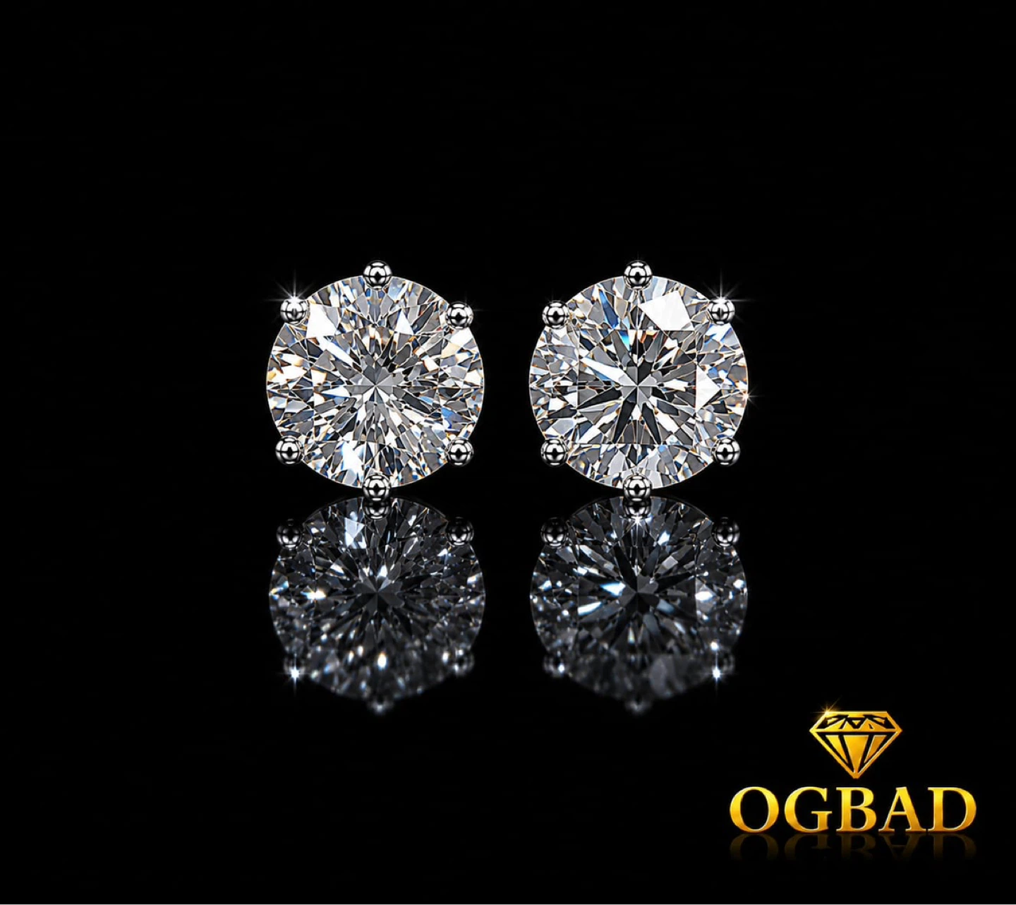 OGBAD Stud Earrings