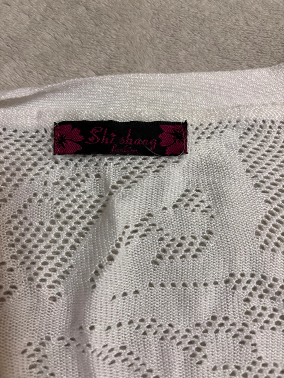Girls White Shi shang Fashion Cardigan - photo 2