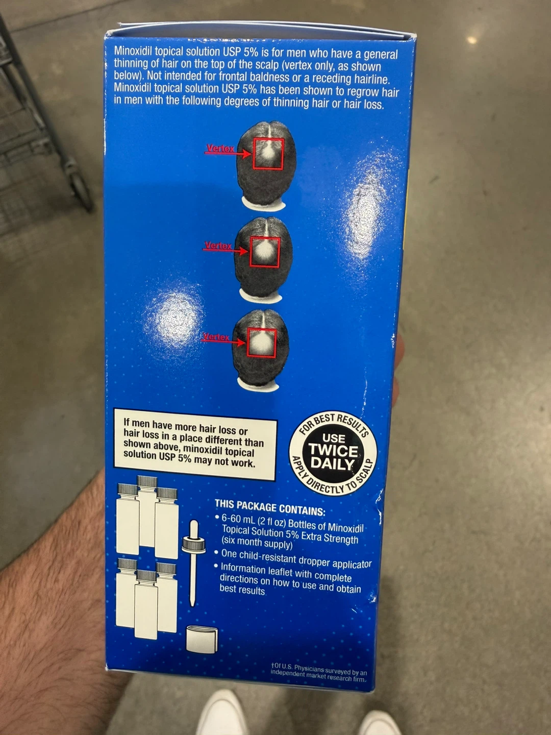 Kirkland Minoxi5% Hair  Supply - photo 2