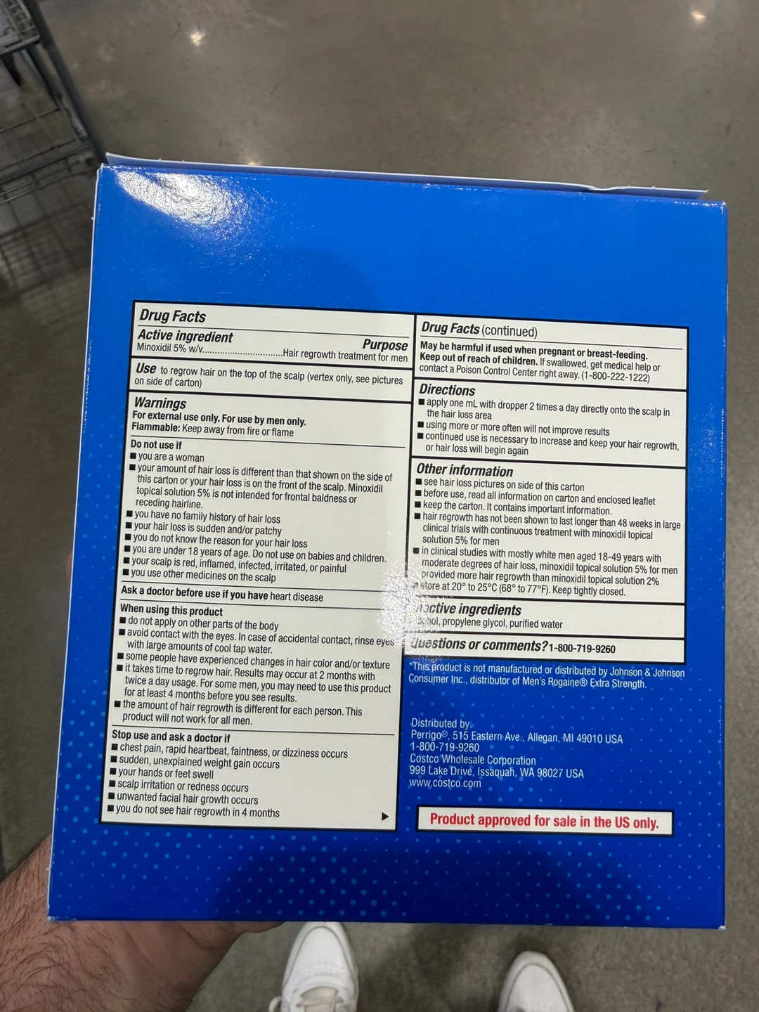 Kirkland Minoxi5% Hair  Supply - photo 3