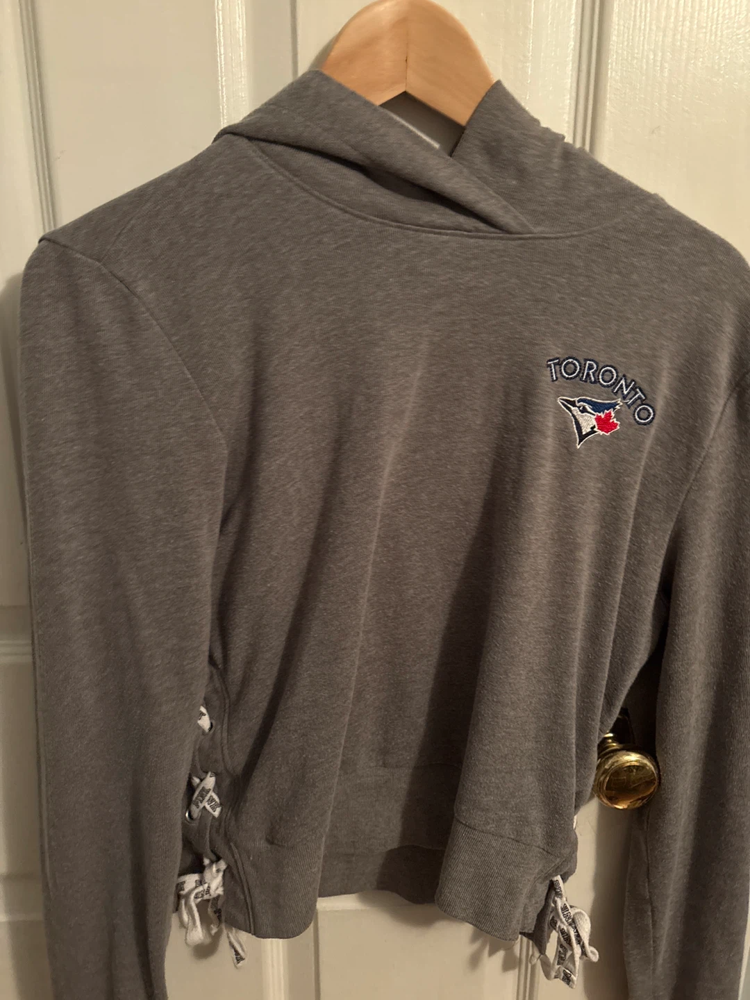 Women Victoria secret pink Toronto blue jays hoodie size small