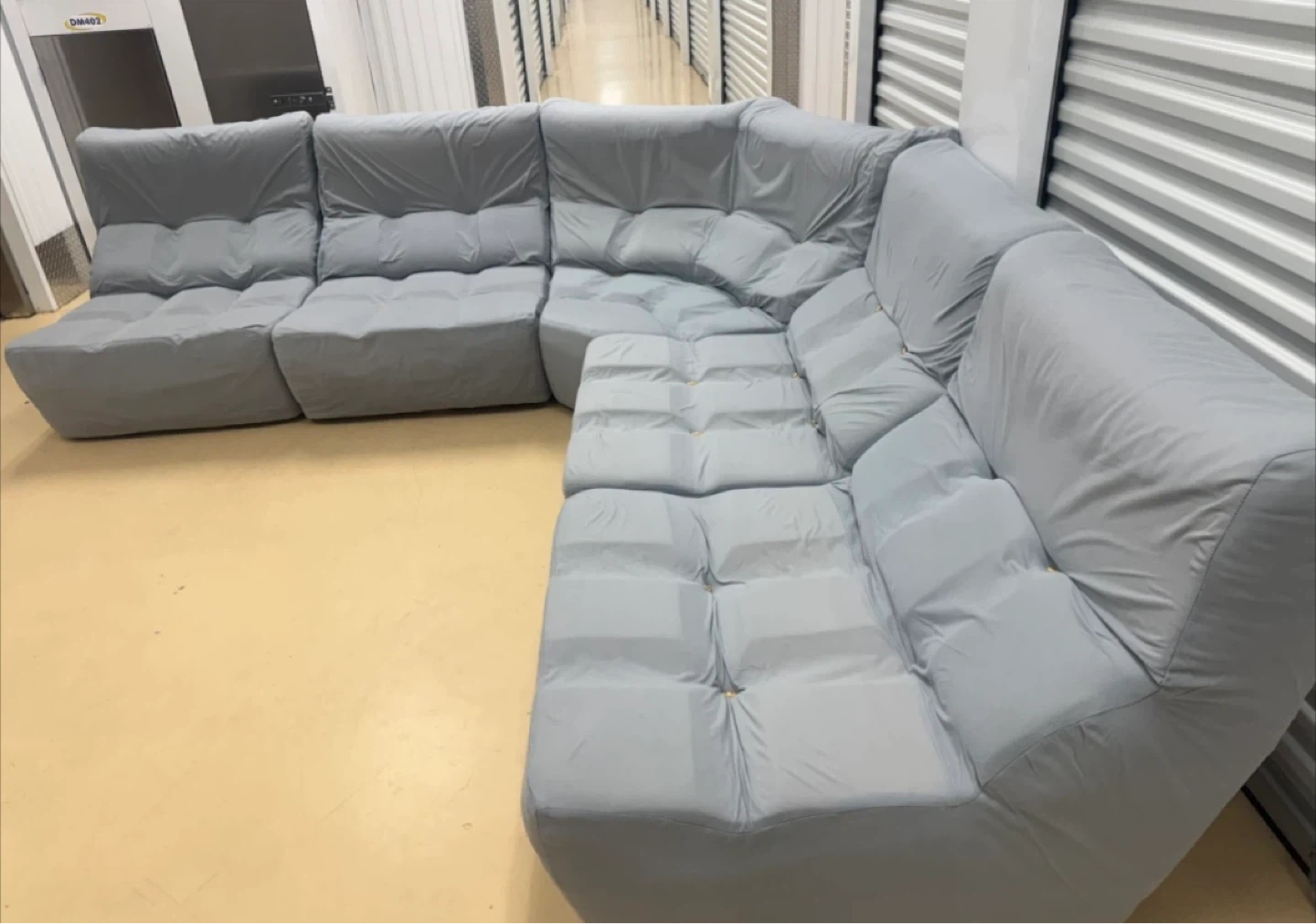 Grey Sectional Sofa - photo 2