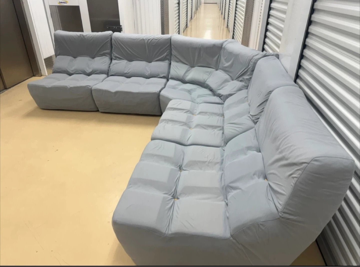 Grey Sectional Sofa - photo 5